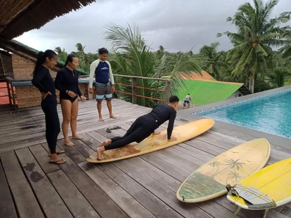 Lexias Hostel And Workspace - Siargao Catangnan Eksteriør billede
